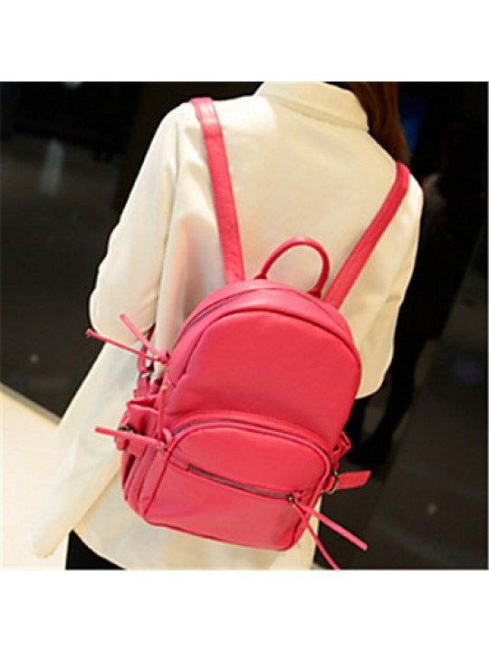 Unisex PU Doctor Backpack - Pink / Blue / Gray / Black