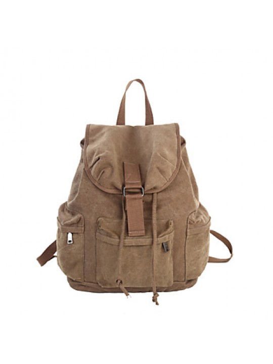 Unisex Canvas Formal / Sports / Casual / Outdoor / Shopping Backpack / Sports & Leisure Bag / School Bag