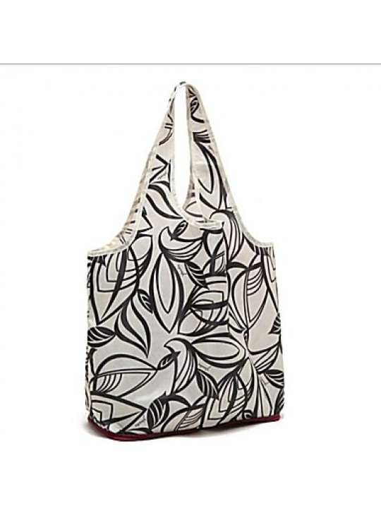 Women's Korean Fashion Style Easily Fold Bottoming Totes Handbag