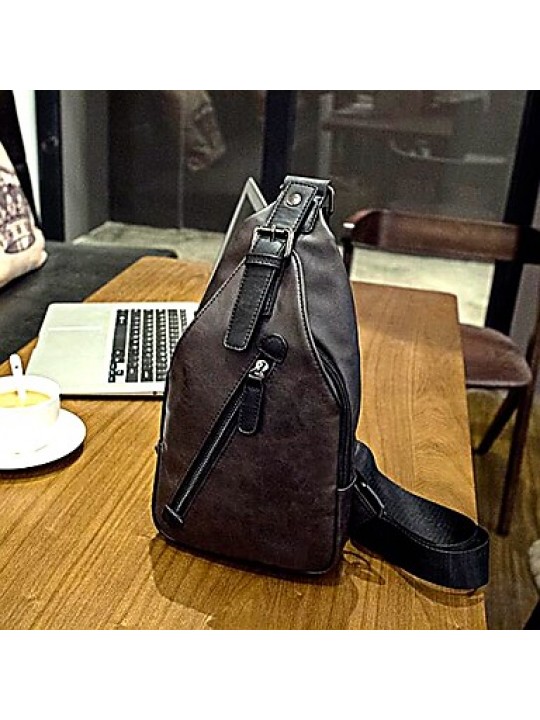 Men's Bags2016 Flash Sale Warterproof Sports / Casual / Outdoor Shoulder Bag-Brown / Black / Navy