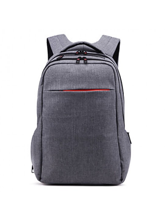 Authentic Unisex Nylon Sports Laptop Backpack -Color Light Grey